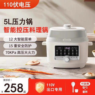 110V伏电压力锅智能高压锅电饭煲家用电饭锅美国日本小家电器