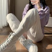 白鸭绒羽绒裤 东北加厚零下40度极寒哈尔滨棉裤 女冬季 外穿2024新款