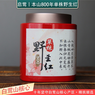 【启莺】2025春茶滇红白莺山800古树单株野生红/晒红/古树红茶