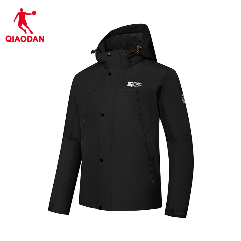 中科探网布风衣防泼水可拆卸帽