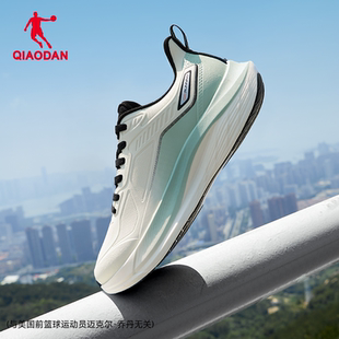 乔丹雨燕lite冬季男鞋跑步鞋皮面学生防水休闲运动减震初中生跑鞋