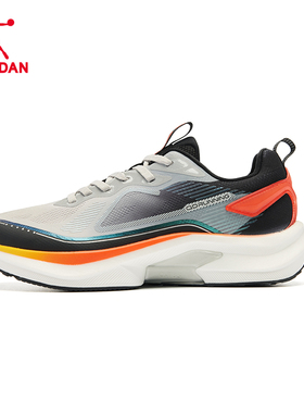 乔丹男跑步鞋流光5.0春冬季橙色运动鞋减震轻便跑鞋商场同款44210
