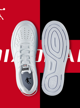 乔丹空军一号女鞋冬季休闲白色情侣鞋滑板鞋运动鞋女男鞋板鞋厚底