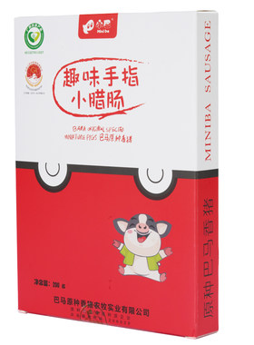 巴马香猪趣味手指小腊肠 200克