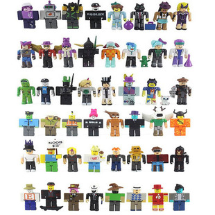 roblox游戏周边人偶积木公仔DynaBlocks虚拟世界儿童拼装玩具积木