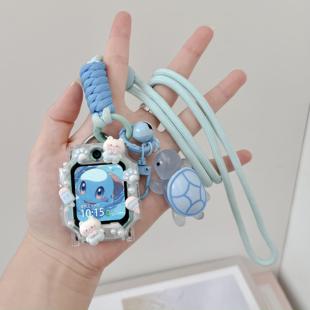 Z6A巅峰 Z7A Z5挂绳Z6S Q1A表带 适用小天才儿童电话手表Z9