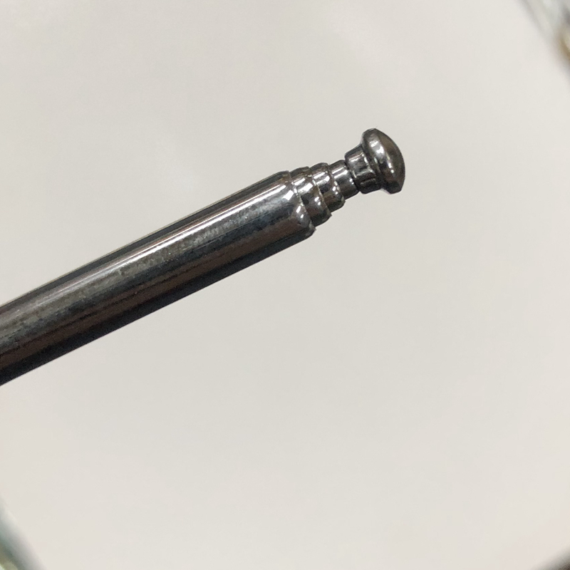 收音机伸缩拉杆天线遥控器扁头铜底座5273总长300MM毫米宏高电子