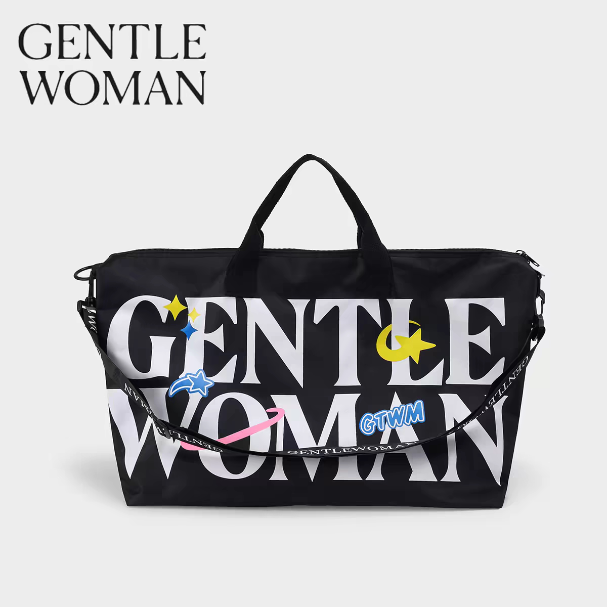GentleWoman品牌折扣店泰国大字母防水旅行包大容量手提包托特包