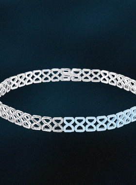 VSCH无限空间颈链女生轻奢小众高级感百搭锁骨链