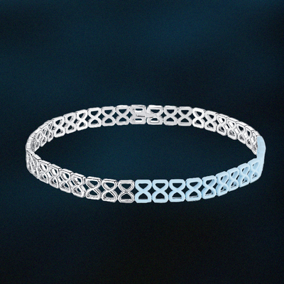 VSCH无限空间颈链女生轻奢小众高级感百搭锁骨链