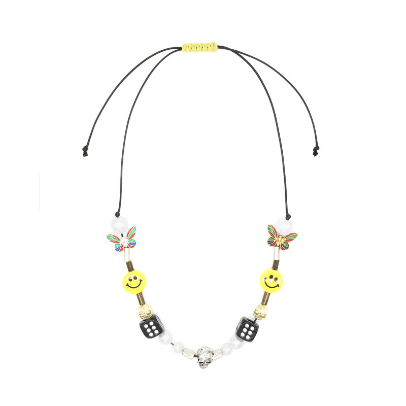 MAISONEMERALD嘻哈EVAE MOB笑臉股子蝴蝶項鏈吳亦凡同款AsapRocky在類目 飾品/流行首飾/時尚飾品新, 項鍊中 - 來自Buy2taobao.com提供專業的淘寶代購服務