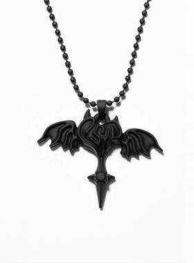 【PSYP联名专属款】VSCH 恶魔翅膀十字架项链 潮流情侣生日礼物