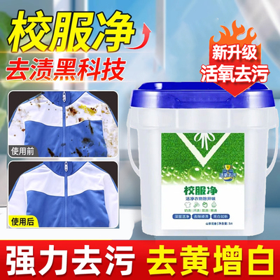 洗衣服的校服镜新一代校服净泡洗粉校服静去污渍校服进洗衣液S