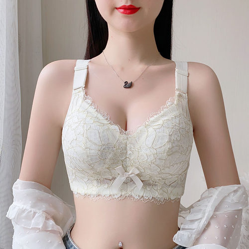 美柏拉性感无钢圈棉大胸显小