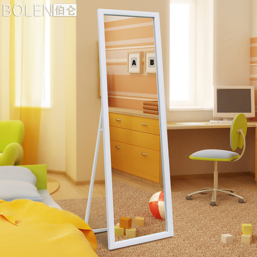 bolen穿衣镜子全身镜带支架防爆
