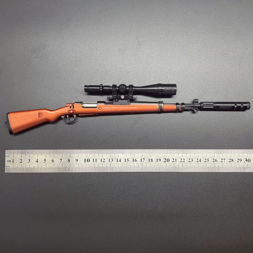 金属仿真98K狙击枪可组装可拉栓