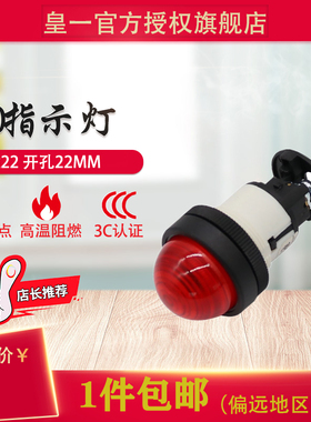 DR22E3L-E3/M3G/R DR22D0L富士款 凸形 圆形信号灯 LED电源指示灯