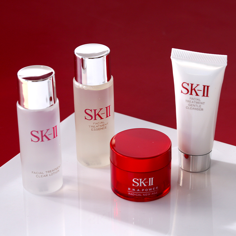 正品SK-II/SK2体验套装中样小样旅行装护肤套盒四件套品神仙水