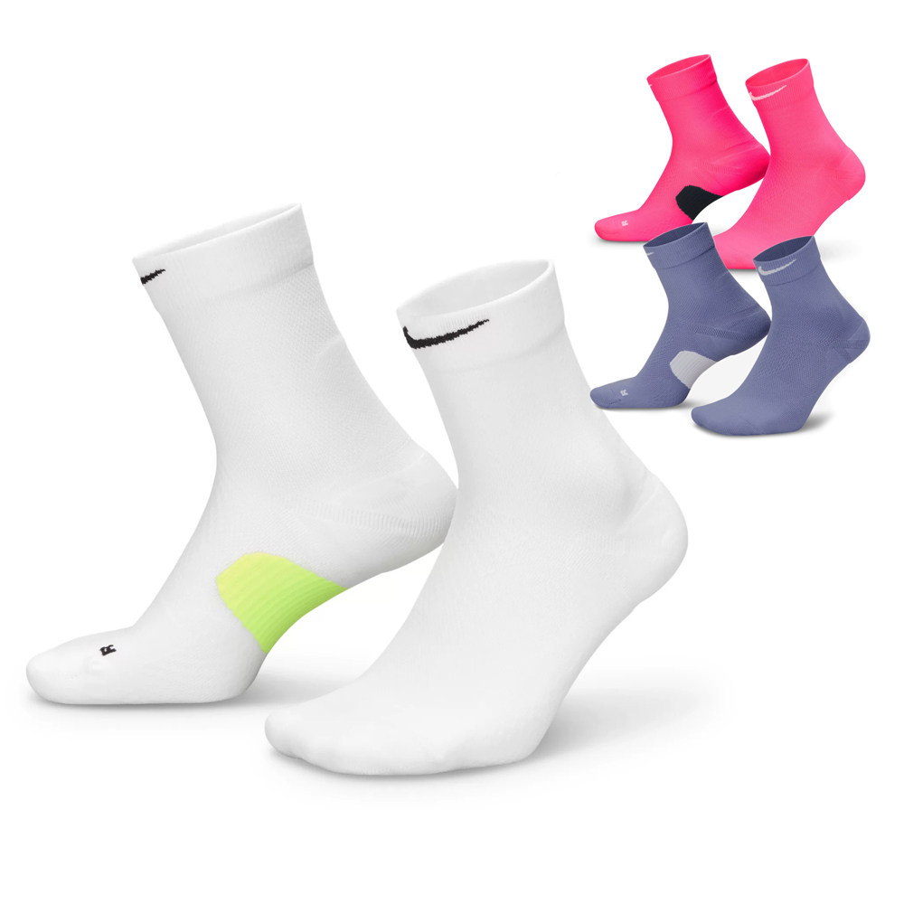 Nike耐克新款男袜女子运动透气健身分左右脚中筒袜子一双装HV6935