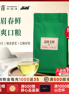 竹叶青品味牌毛峰特级袋装100g
