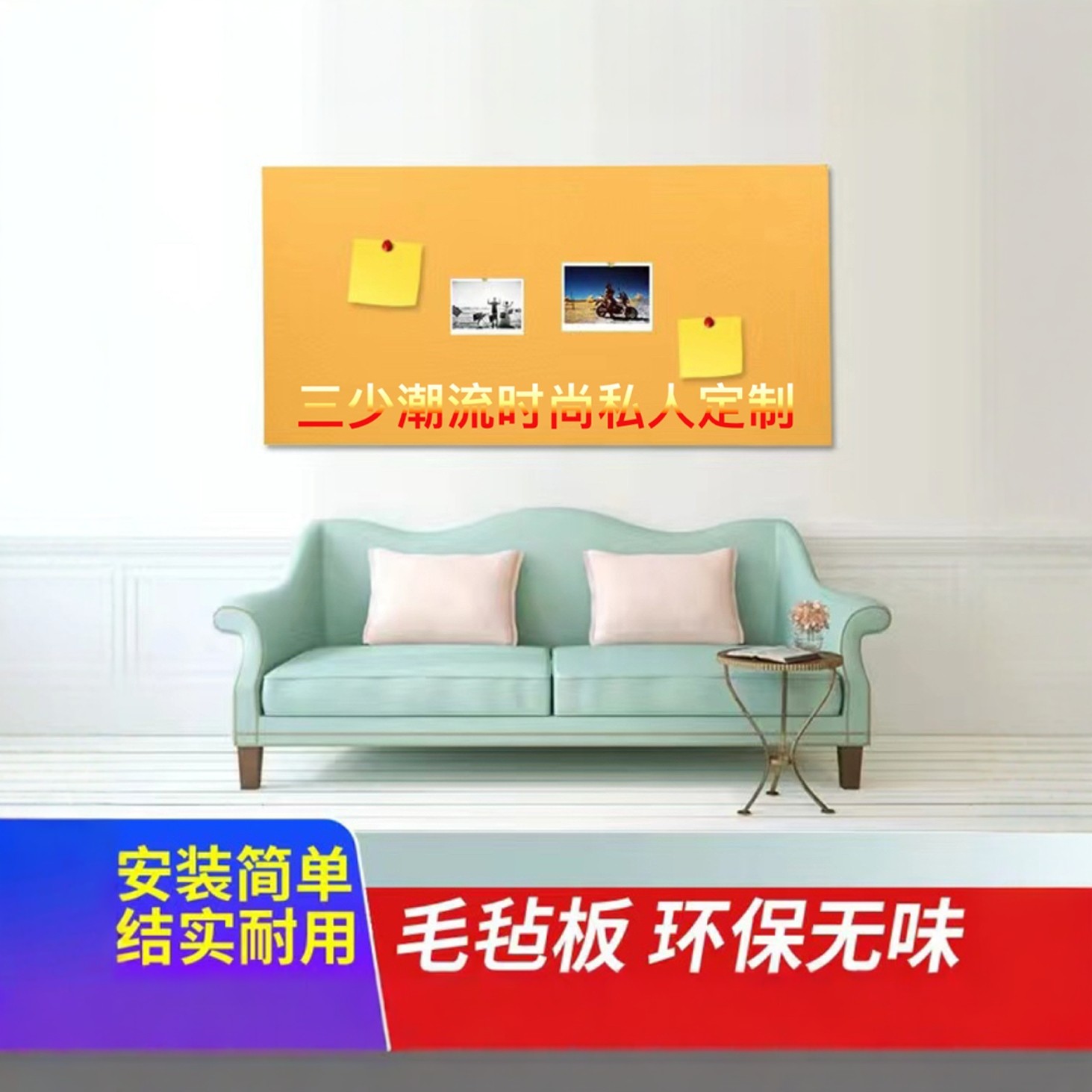 聚酯纤维吸音板 墙面装饰隔音材料幼儿园KTV直播间影院琴房消音板