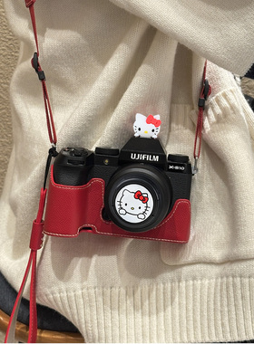 富士XT5保护套XS20相机包xt50皮套XT30二代底座xm5大红x100vi配件