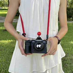 富士XT5保护套XS20相机包xt50皮套XT30二代底座xm5大红x100vi配件