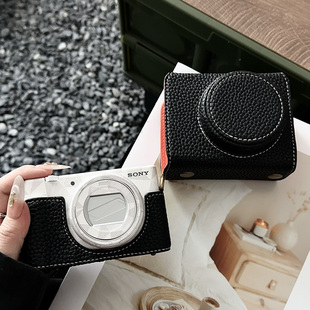 索尼ZV1M2相机包zv1微单ZV1F保护壳ZV1二代底座皮套挂绳配件便携