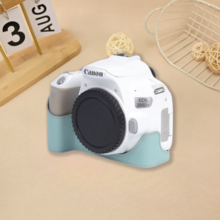 适用佳能200D二代保护套R50相机包R100底座R10皮套R8RP微单壳配件