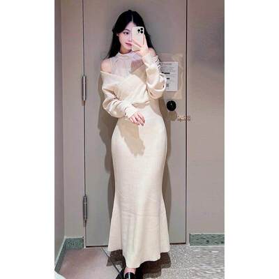 小泡芙日系早秋女装修身