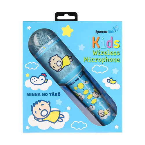 Sparrow Kids Bluetooth Karaoke Microphone -  Minna No Tabo