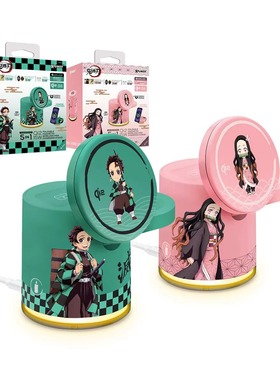 Xpower X 鬼灭之刃 GE1 Qi2迷你掌心5合1 MagCharge 15W充电器