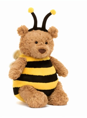Jellycat Bartholomew Bear 'Bumblebee' 26cm