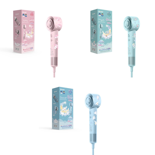 XPower x Sanrio 美乐蒂/玉桂狗/丑鱼 Mini D9 负离子风筒