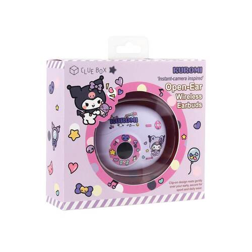 Clue Box X Sanrio Kuromi 开放式 无线蓝牙耳机