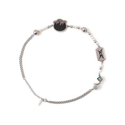 2023年新款 《退潮》专辑法老周边项链法老同款孙权说唱珐琅古巴