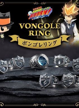 家庭教师HITMANREBORN彭格列指环戒指潮男女时尚复古搭配可调节款