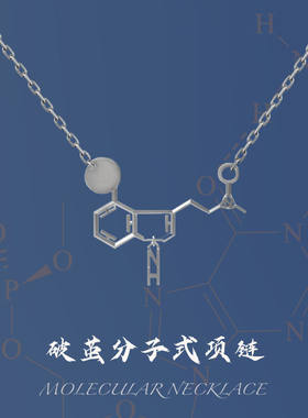 破茧董宁芳儿同款分子式项链