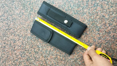 电筒套手电套保护布套18cm复合材料腰包布包加厚工具挂腰快拔套