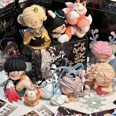 官方现货包邮浮游山海盲盒公仔