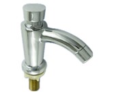 洗手器自闭式 洗手盆按压延时龙头 按压手按面盆延时水龙头 铜