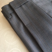 男新款 大小码 夏款 英伦风卷边休闲裤 定制 修身 尼克大叔九分羊毛西裤