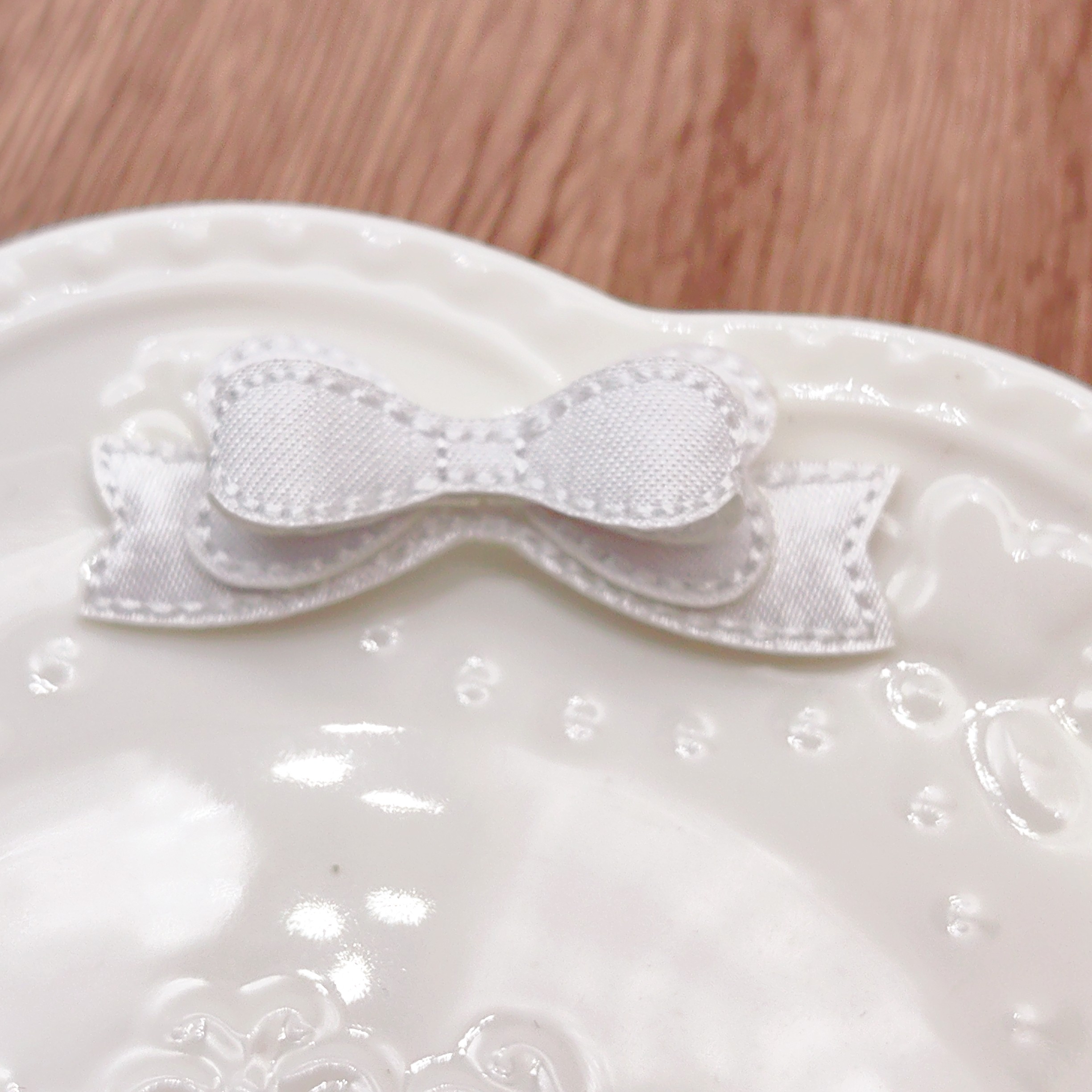 爱买就淘双层清新三层立体饱满燕尾小蝴蝶结满钻打底宠物发夹diy