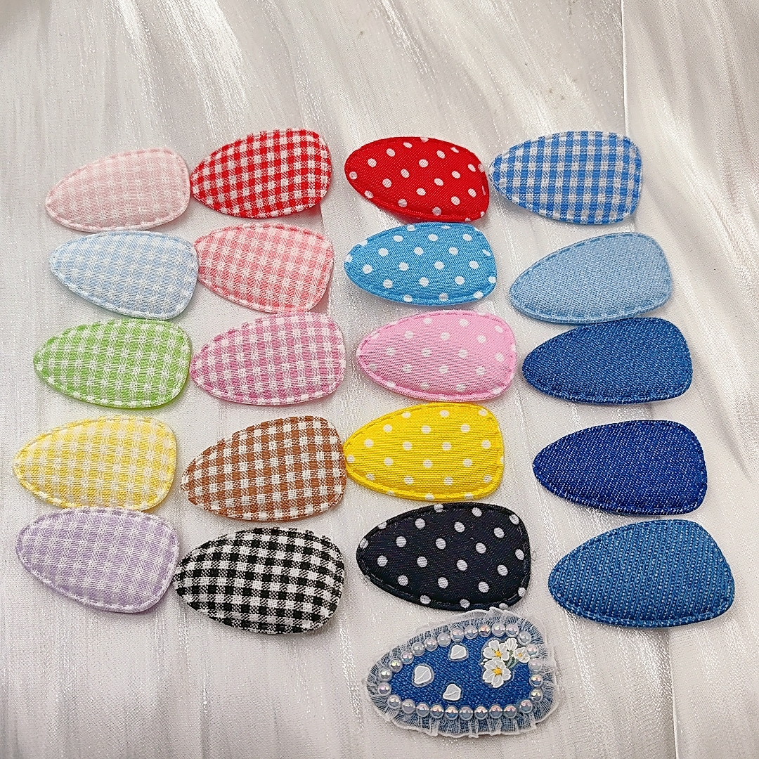 爱买就淘甜美风发夹套可做边夹打底宠物发夹diy材料狗狗发饰