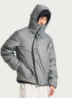 Halcyon 户外防风防泼水棉服男冬季防寒保暖3M新雪丽棉连帽棉衣