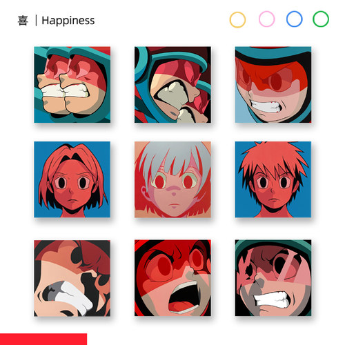 AOKIZY艺术潮流头像小尺寸装饰画