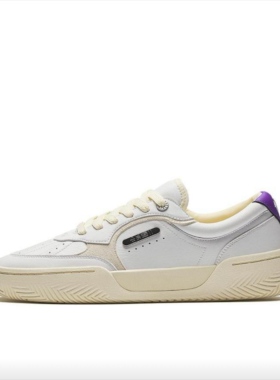 安踏 欧文 KAI Tribe舒适减震耐磨百搭板鞋白色 112531805SF-2