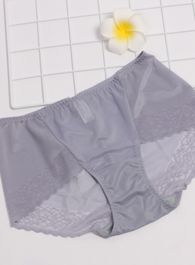 奥维丝丽女士29176中腰平角网纱内裤配29076 29077 29078 29079