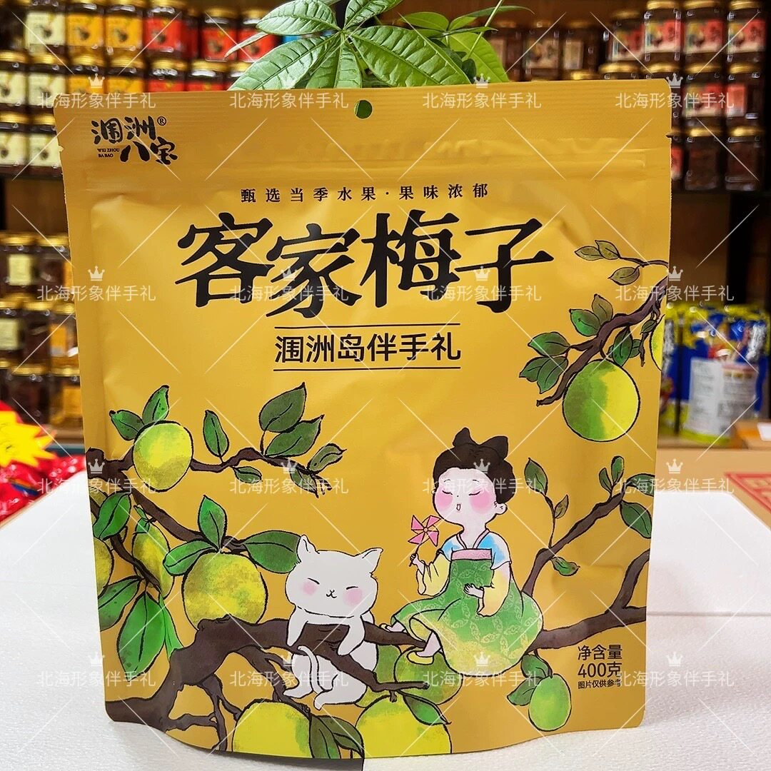北海特产涠洲岛八宝四季梅子话梅蓝莓加应子乌梅青梅网红零食果脯