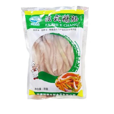 明德法式鹅肠整箱350*3包克新鲜冷冻脆鹅肠鲜鹅肠腌制火锅食材